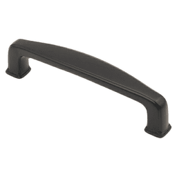 3-25/32" Skyline Cabinet Pull, Matte Black, 4-9/32" Length Main - Image