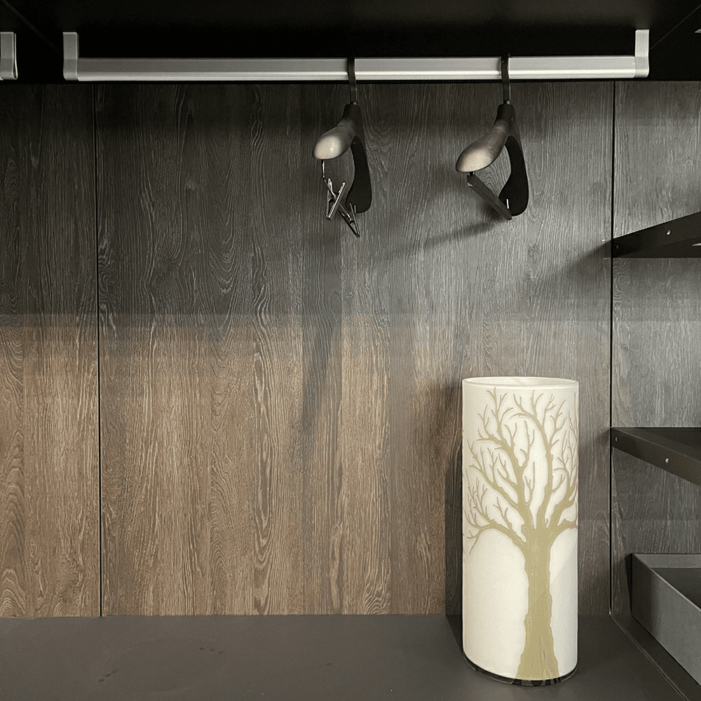 2000mm LED Clothing Bar, Gray Main - Image