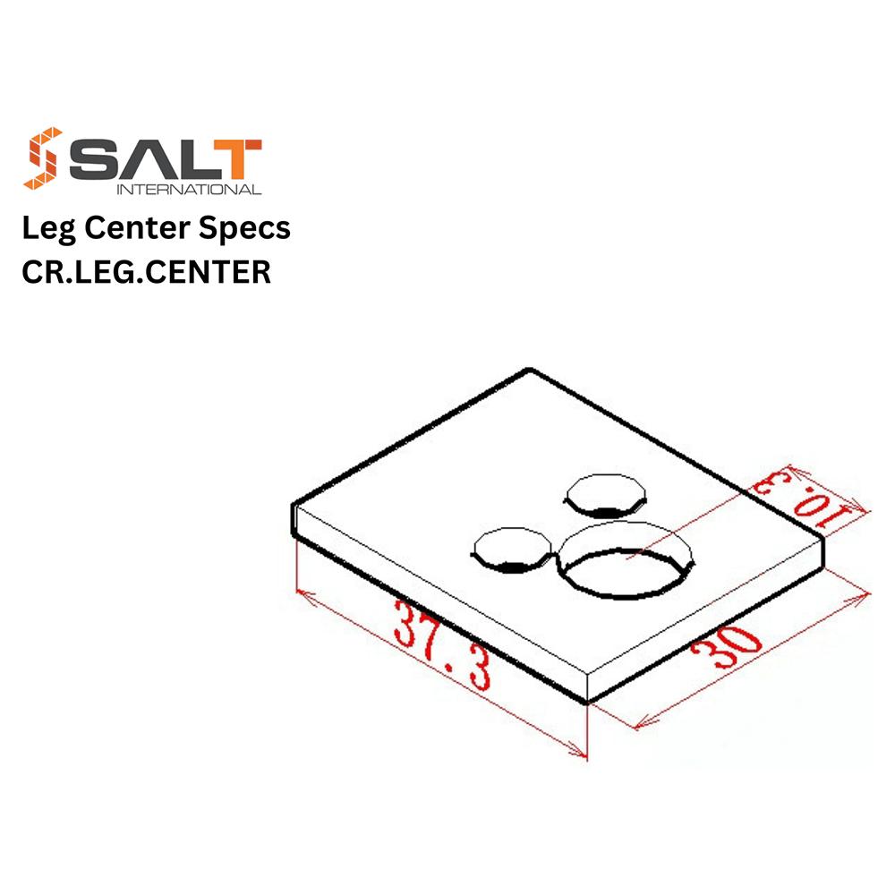 37.3mm Center Adjusting Leg Alt 1 - Image