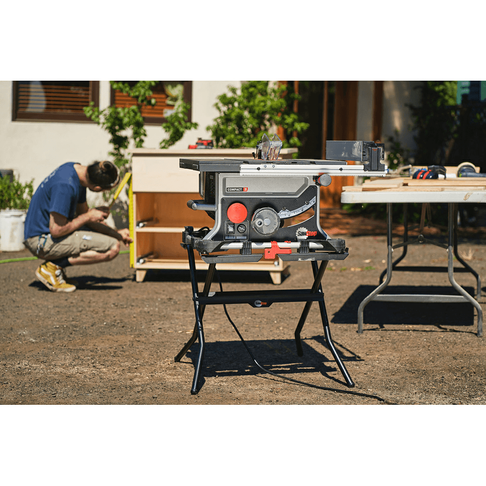 SawStop CTS-FS Compact Table Saw Folding Stand - Alt Image 2