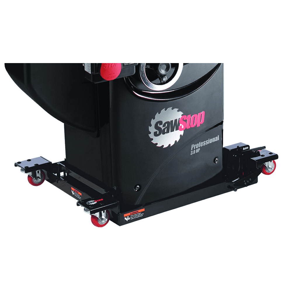 SawStop Industrial Saw Mobile Base Assembly with PCS Mobile Base Conversion Kit MB-PCS-Ind - Alt Image 1