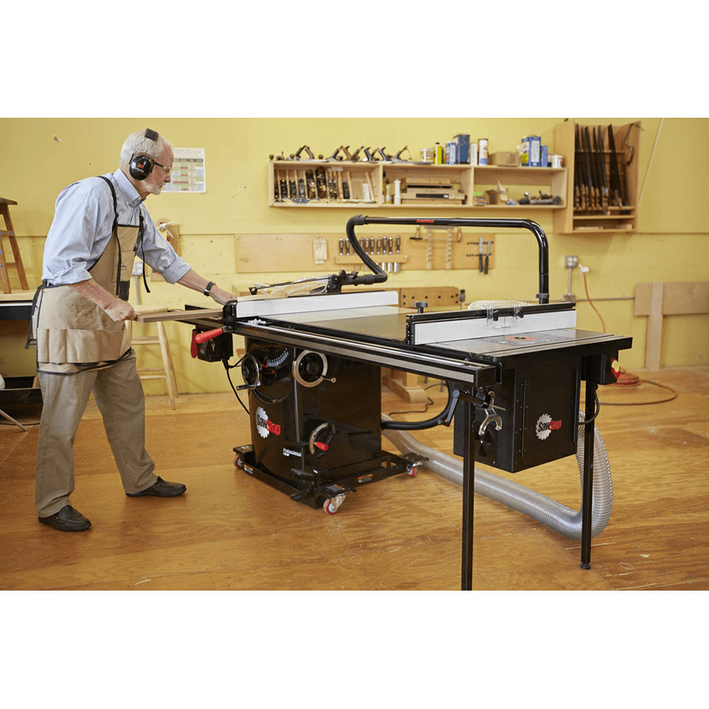 10" 1 Phase/3HP Professional Cabinet Saw with 30" Fence System - Alt Image 1