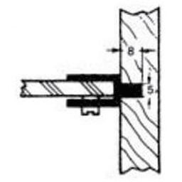 Securely Hold Glass Shelves with Selby Furniture Hardware Mfg.'s Locking Clip