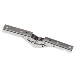 90&#730; Up-Opening Top-Lid Hinge, Nickel-Plated - Main Image