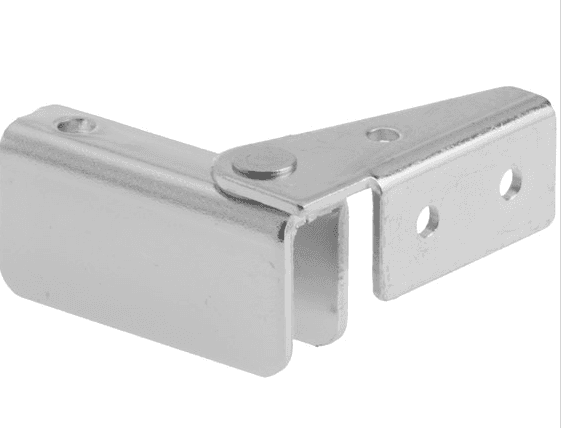 Glass Door 194˚ Opening Hinge, Brass - Alt Image 1
