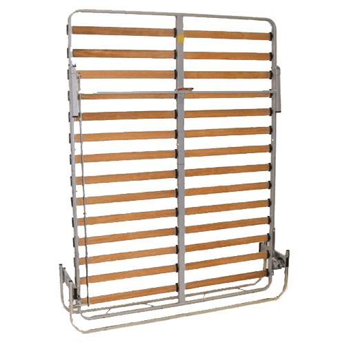 Easy to Install and Use Foot Support Bed - Selby Furniture Hardware Mfg Descending Twin Bed Behind Bi-Fold Door
