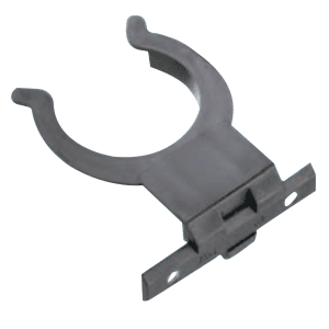 Screw-On Plinth Clip, Black - Mount to Toe Kick for Adjustable Height Custom Cabinets - Titus Tool Company Inc.