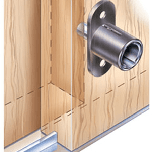 Type 175 Cam Body for Timberline Locks, Horizontal Mount, Push Lock - Alt Image 1
