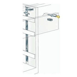 LC-114 Left-Hand 1" Lockbar Clip - Alt Image 1