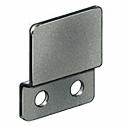 SP-258 Strike Plate, Black - Main Image