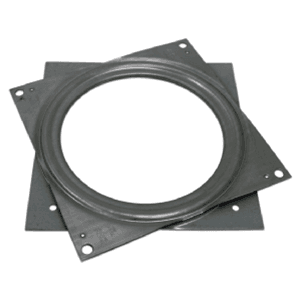 Extra Heavy Duty Swivel - 1,000lb weight capacity, Zinc coated for rust resistance, Large ball race for maximum stability