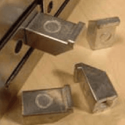 Tenn-Tex QuikTRAY T-506 8 Hook Dowels and Screws for Side-Mount Slides, Zinc - Product Image 2
