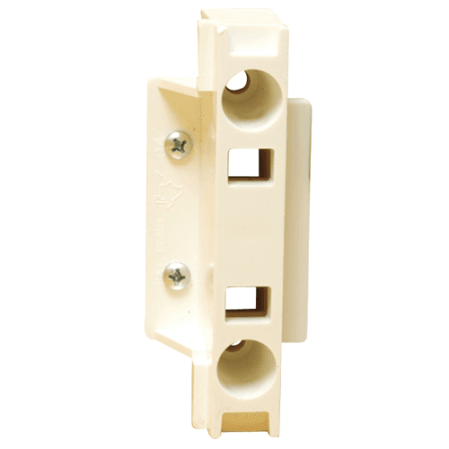 Tenn-Tex QuikTRAY Short Drawer Slide Support in Beige - Front View