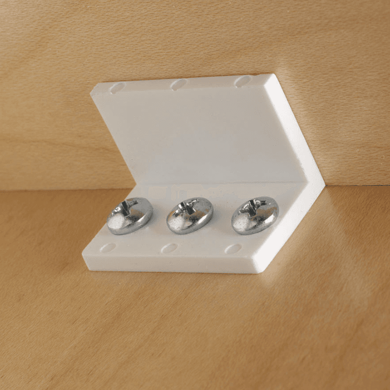 90&#730; Right Angle Bracket, Beige - Alt Image 2