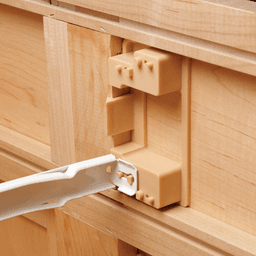 Tenn-Tex C-128 False Front Mount Bracket in White Finish
