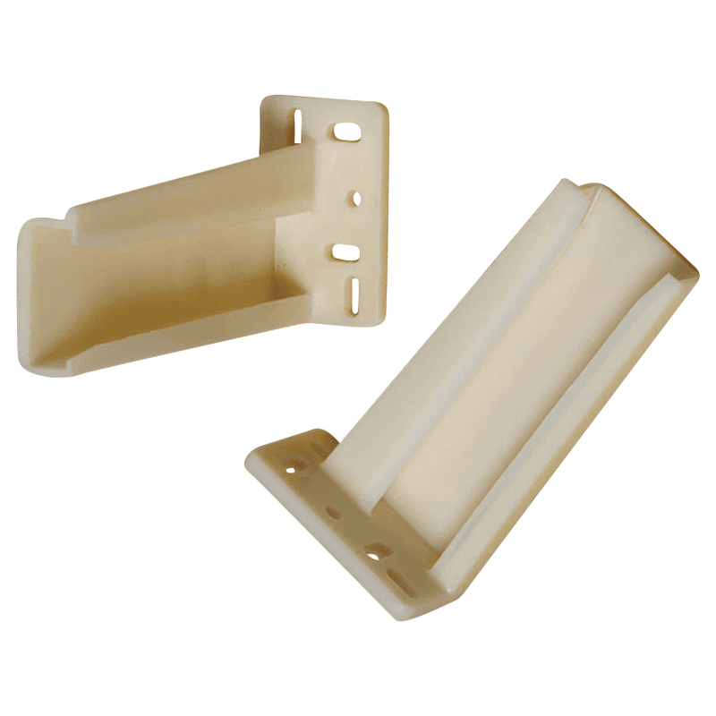 Tenn-Tex C-152-01 screw-on slide bracket with 10mm-44mm space on left side for box of 500.