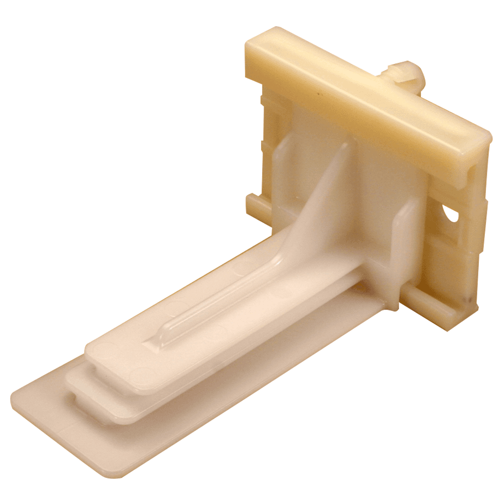 Adjustable undermount bracket with 13mm - 41mm spacing and 8mm dowel