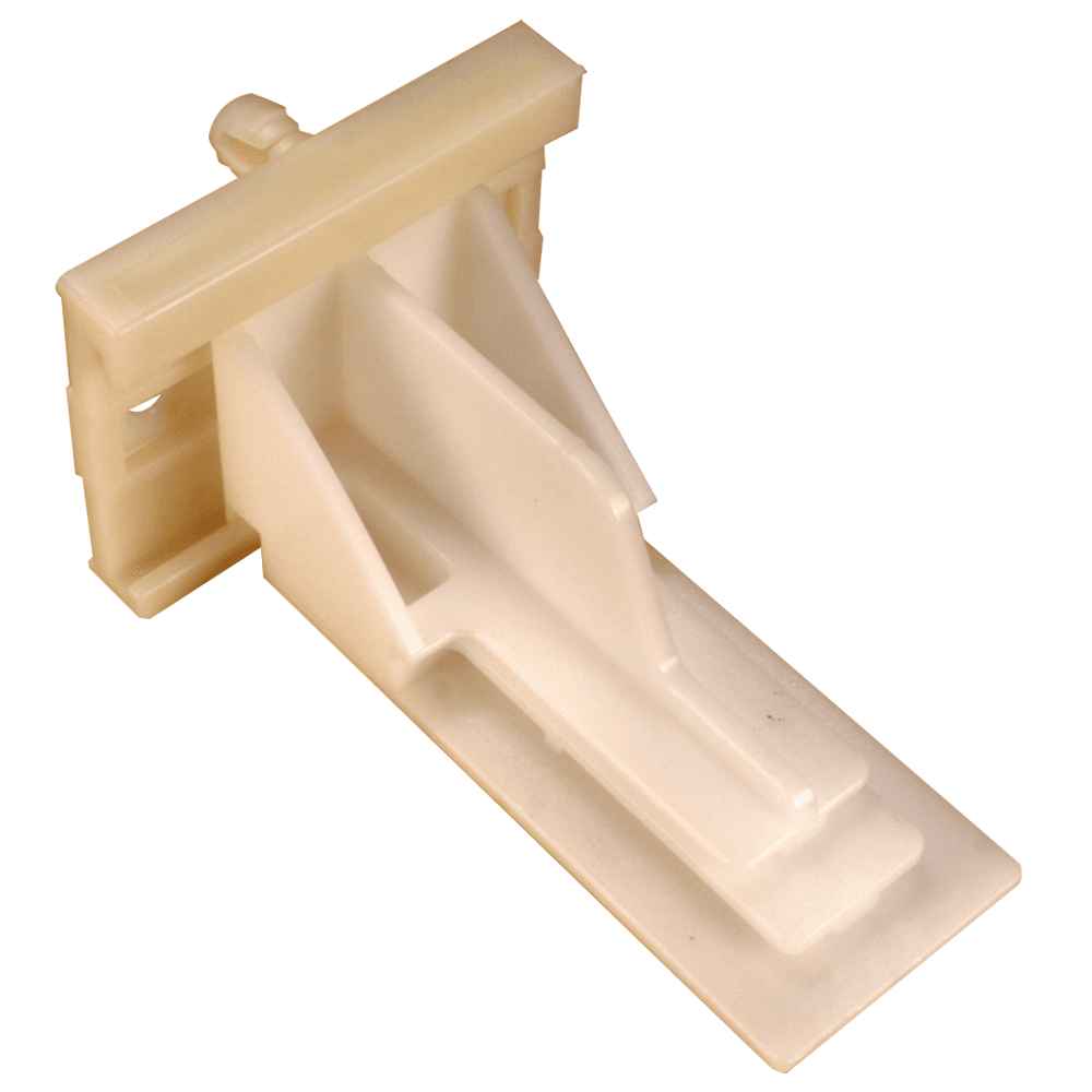 Adjustable undermount bracket for 33mm - 37mm spacing, with 8mm dowel - Tenn-Tex C-316-02