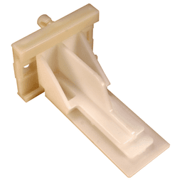 Adjustable Undermount Bracket with 8mm Dowel by Tenn-Tex - C-327 47mm - 51mm - 400/Box