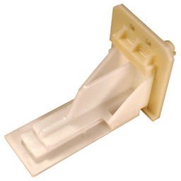 Adjustable undermount bracket with 10mm dowel, space 45mm - 49mm, Tenn-Tex C-329-01