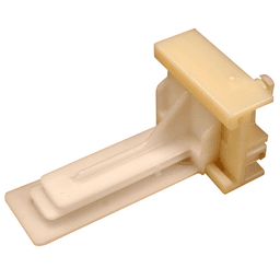 Adjustable Inset Undermount Bracket - Tenn-Tex C-353-01 38mm - 49mm Right Bracket with 8mm Dowel (300/Box) - Image 2