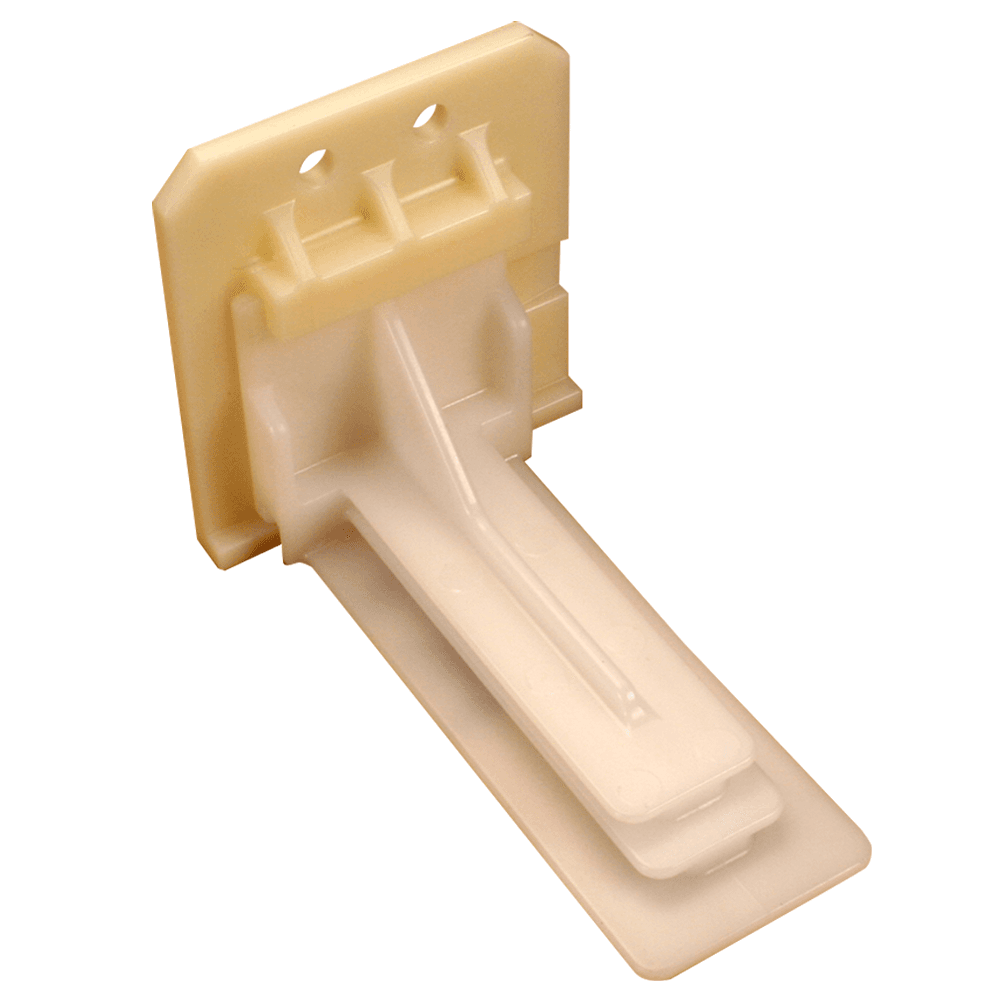 Tenn-Tex C-364 11mm - 39mm Left Adjustable Inset Undermount Bracket with 10mm Dowel - 400/Box