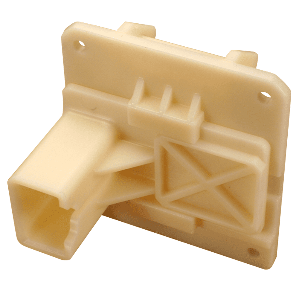 Tenn-Tex C-375-01 6mm - 28mm Right Adjustable Roller Undermount Bracket, Peninsula (250/Box) - Image 1