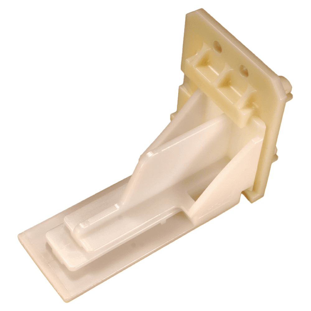 Tenn-Tex C-416-01 40mm - 44mm Right Adjustable Undermount Bracket, 10mm, Dowelled (400/Box) product image