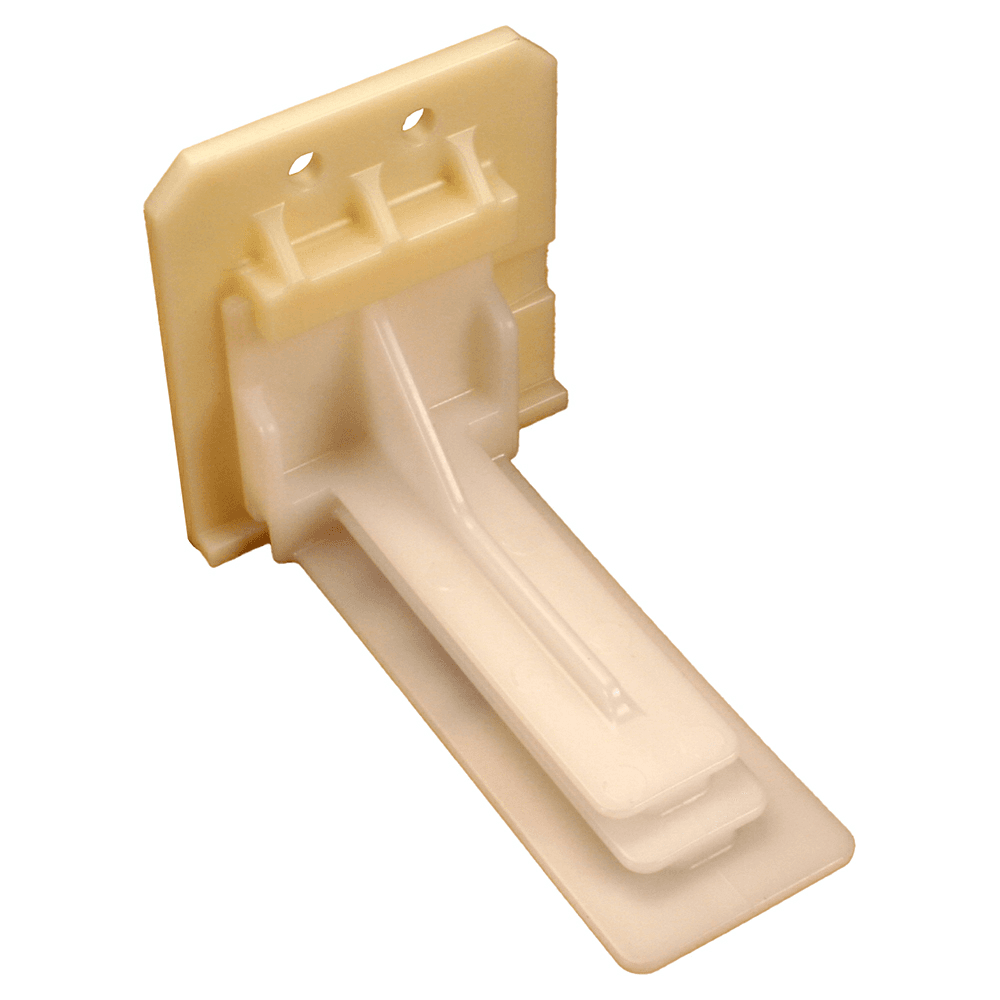 Tenn-Tex C-424-01 bracket, 11mm - 39mm, right adjustable, inset undermount, 10mm dowel, 400/box