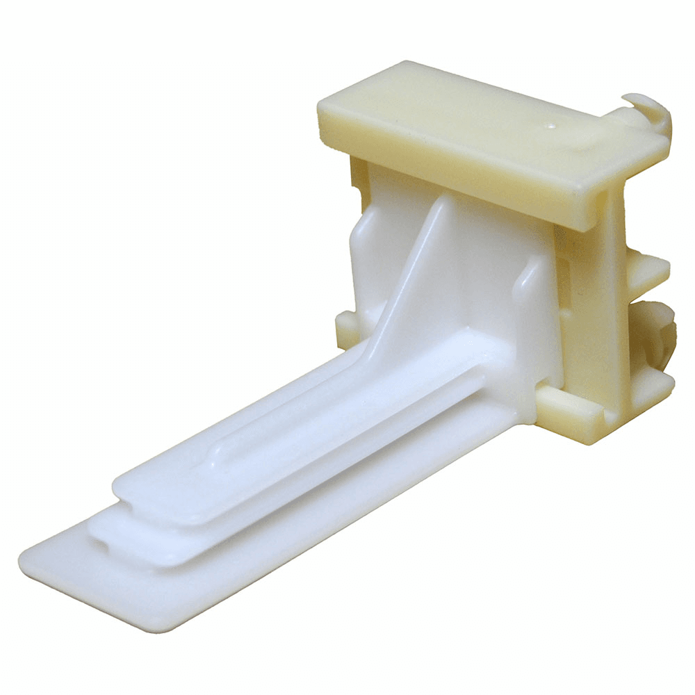 Inset Undermount Bracket, 21mm - 49mm Space, Right Adjustable, 10mm Dowel - Tenn-Tex C-550-01