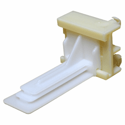 Inset Undermount Bracket, 21mm - 49mm Space, Right Adjustable, 10mm Dowel - Tenn-Tex C-550-01