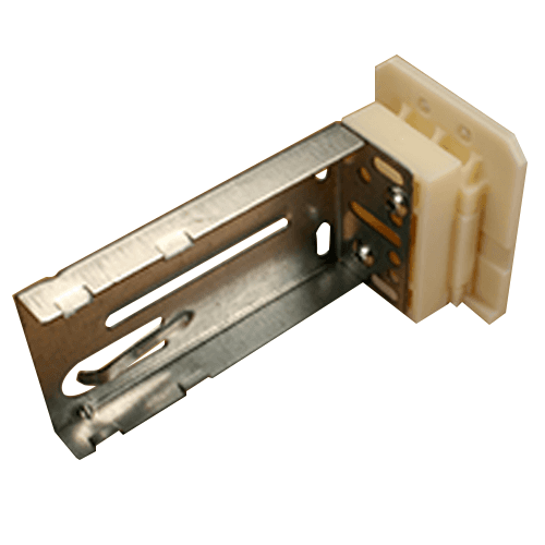 Tenn-Tex C-624-01 23mm-55mm adjustable ball bearing bracket with dowel, 50/box