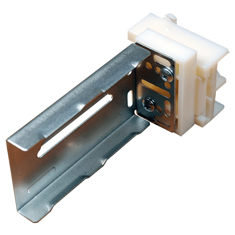 Adjustable ball bearing bracket with 8mm dowel, Tenn-Tex C-631 33mm - 65mm (50/Box)