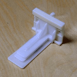 8mm Dowel Undermount Adjustable Bracket Main - Image