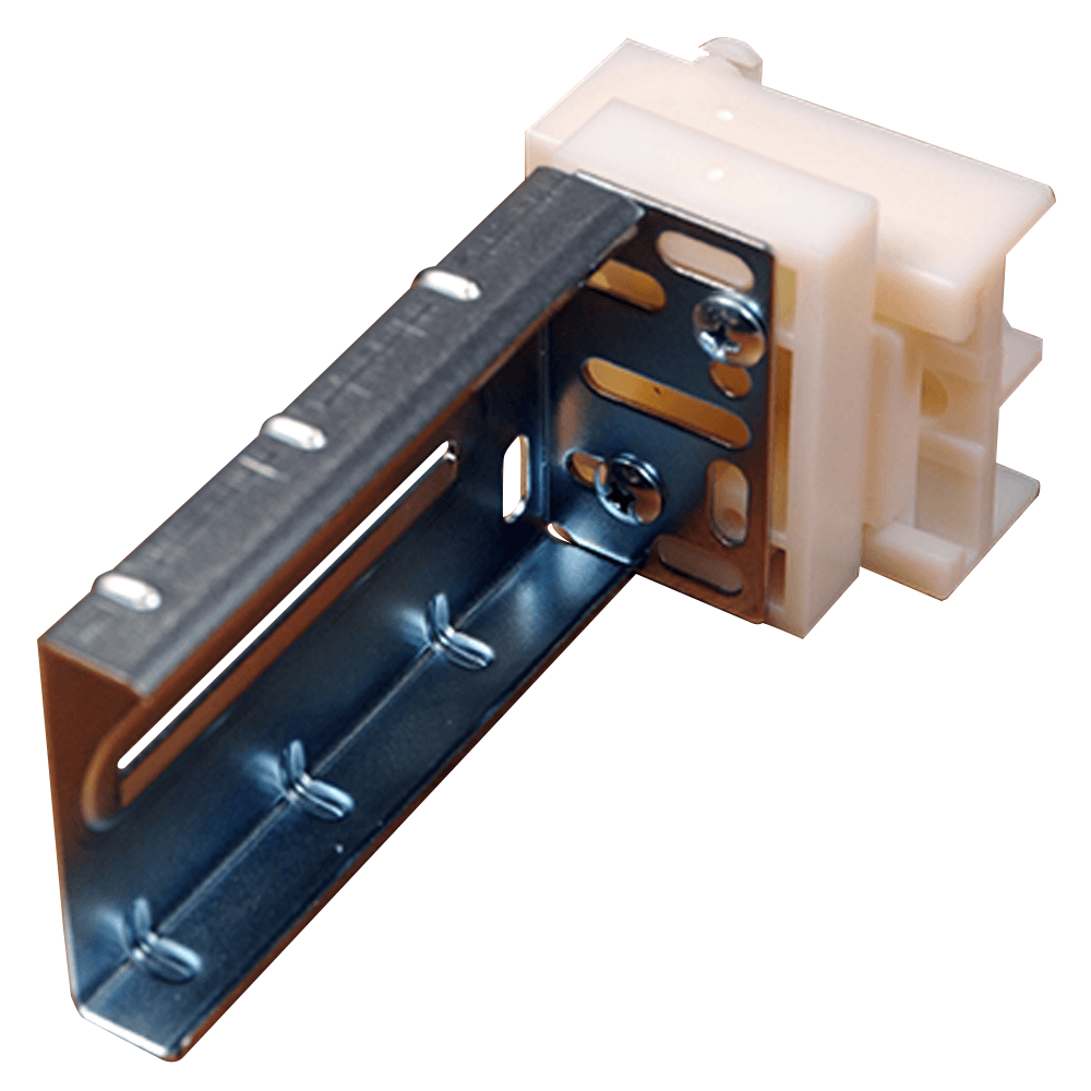 Adjustable left ball bearing bracket with 8mm dowel, Tenn-Tex C-778, 23mm - 55mm