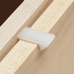9/32" Overlap Door/Drawer Shipping Clip 2500/Box - Alt Image 1