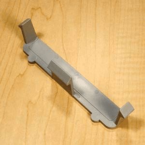 False Front Clip with Standoff for 5" Opening, Gray Main - Image