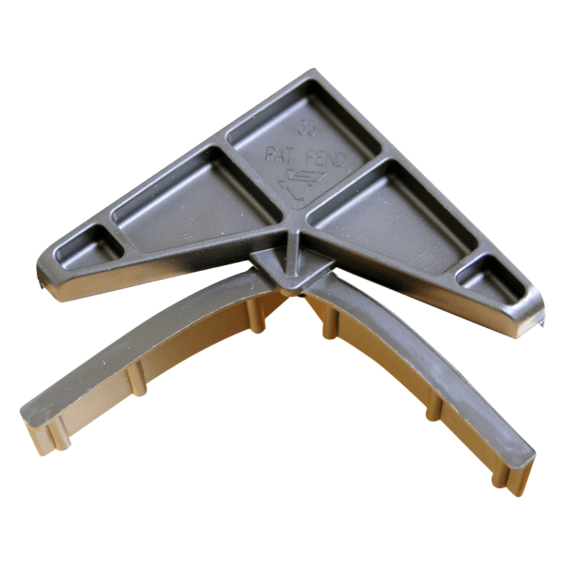 2-1/2" x 2-1/2" Corner Protector, Black - Main Image
