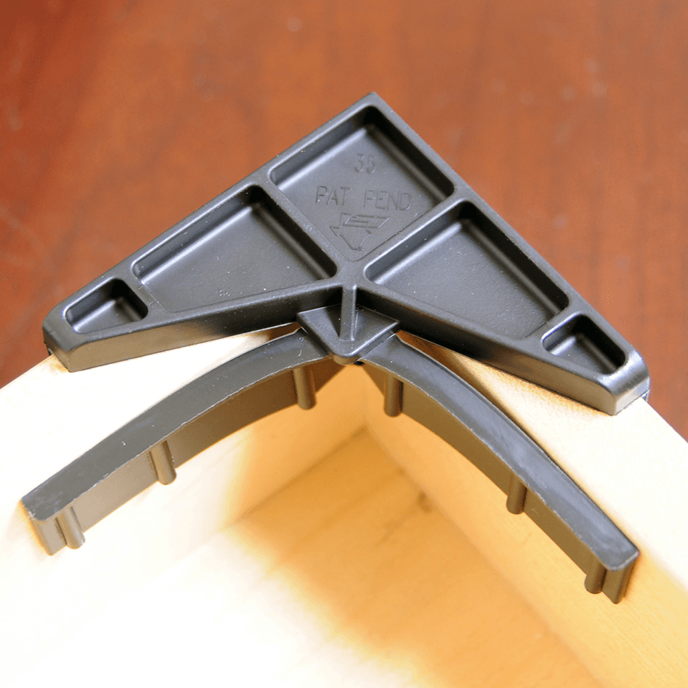 2-1/2" x 2-1/2" Corner Protector, Black - Alt Image 1