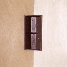 2" x 3/4" HIPS Plastic Coff Glue/Staple Block, Beige - Alt Image 1