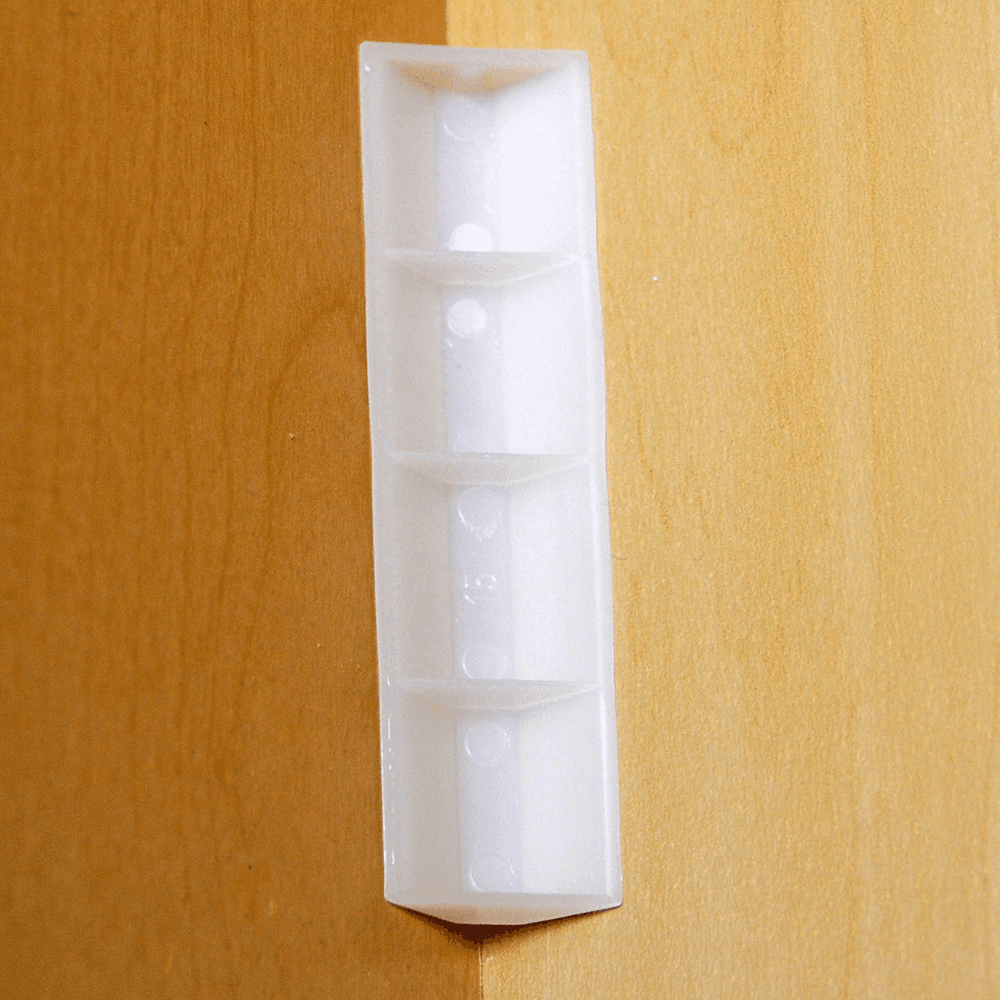 4" x 3/4" High Density Polyethylene Glue/Staple Block, Natural - Alt Image 1