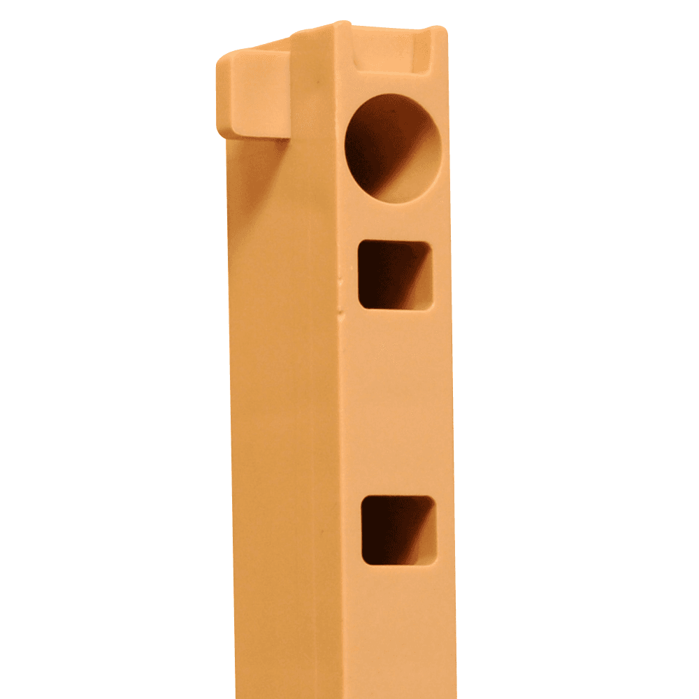 Beige QuikTRAY 1-1/4" Pilaster by Tenn-Tex - Side View