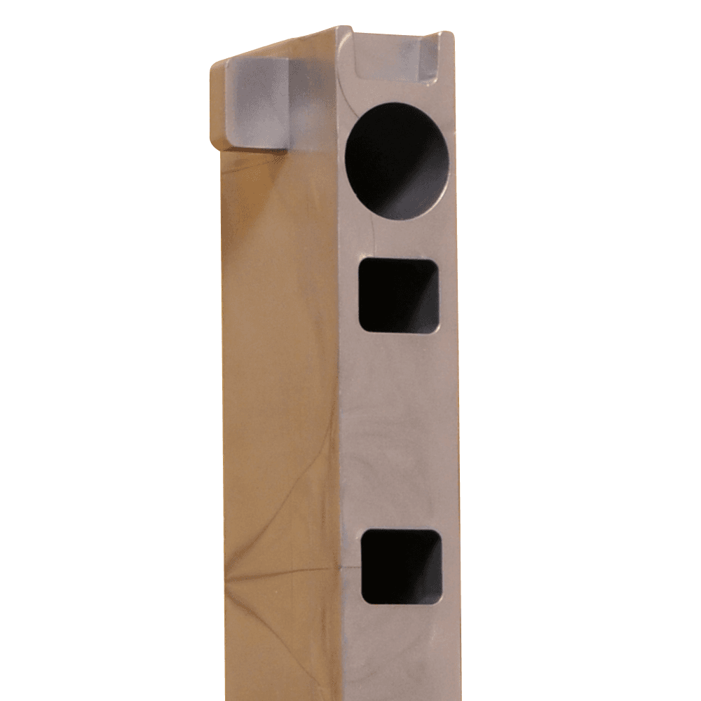 100/Box QuikTRAY 1-1/4" Pilaster, Metallic finish by Tenn-Tex