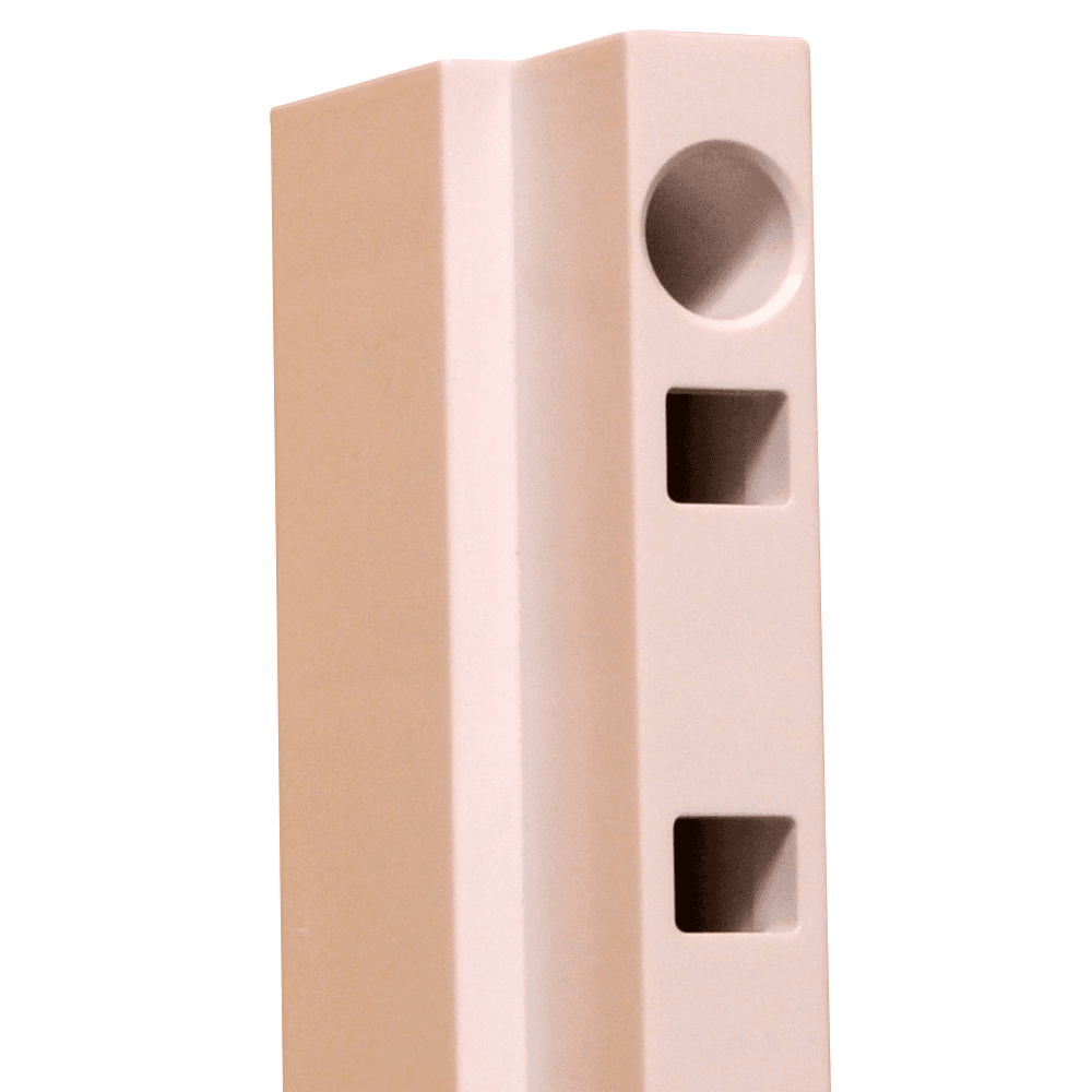 Tenn-Tex QuikTRAY 2" Pilaster in White (48/Box) - Available in White finish - 2" pilaster for easy installation