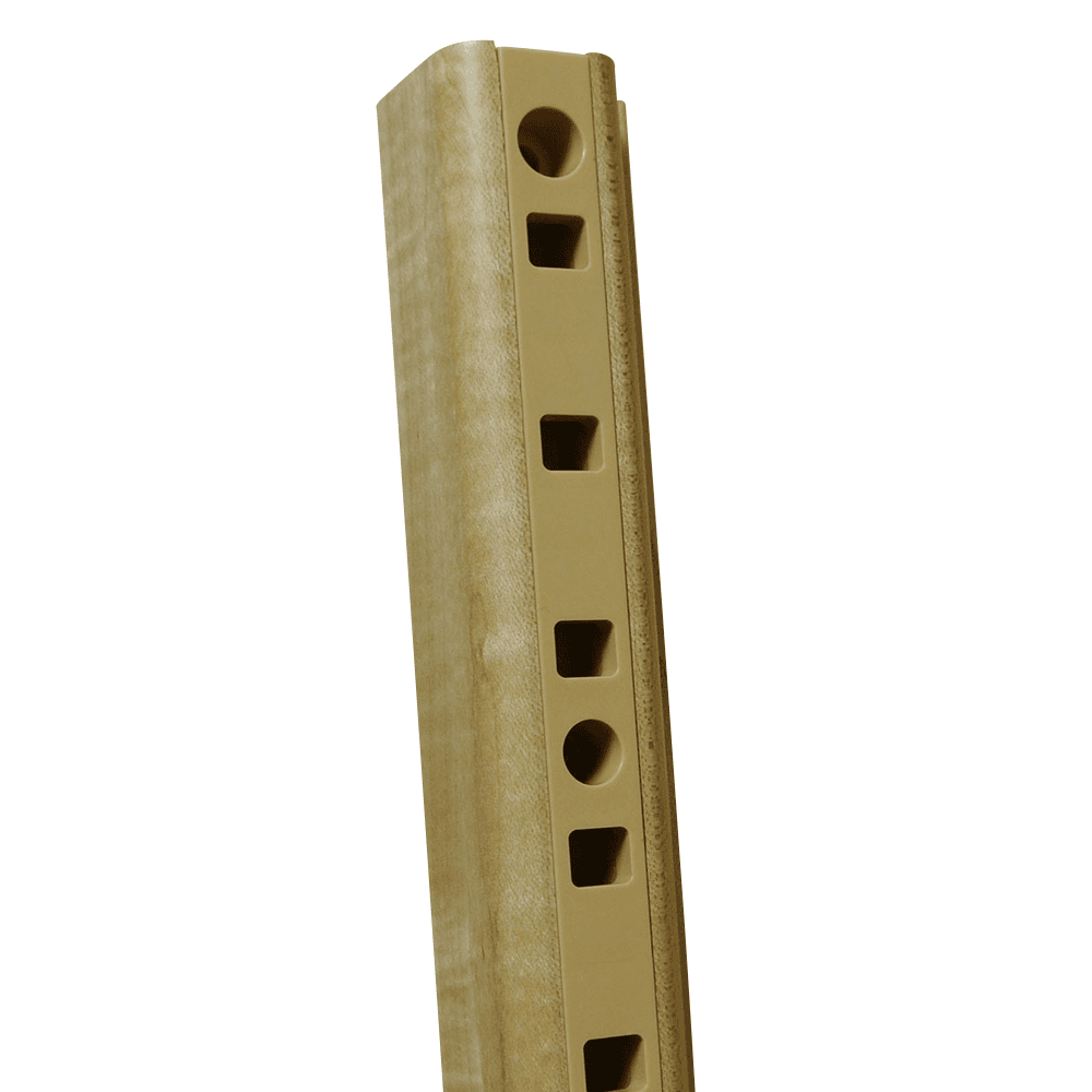 QuikTRAY 1-1/4" Maple Wood Pilaster in Beige finish by Tenn-Tex