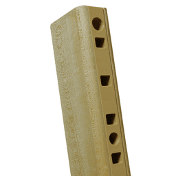 QuikTRAY 2" Maple Wood Pilaster, Beige (20/Box) - 2" support size