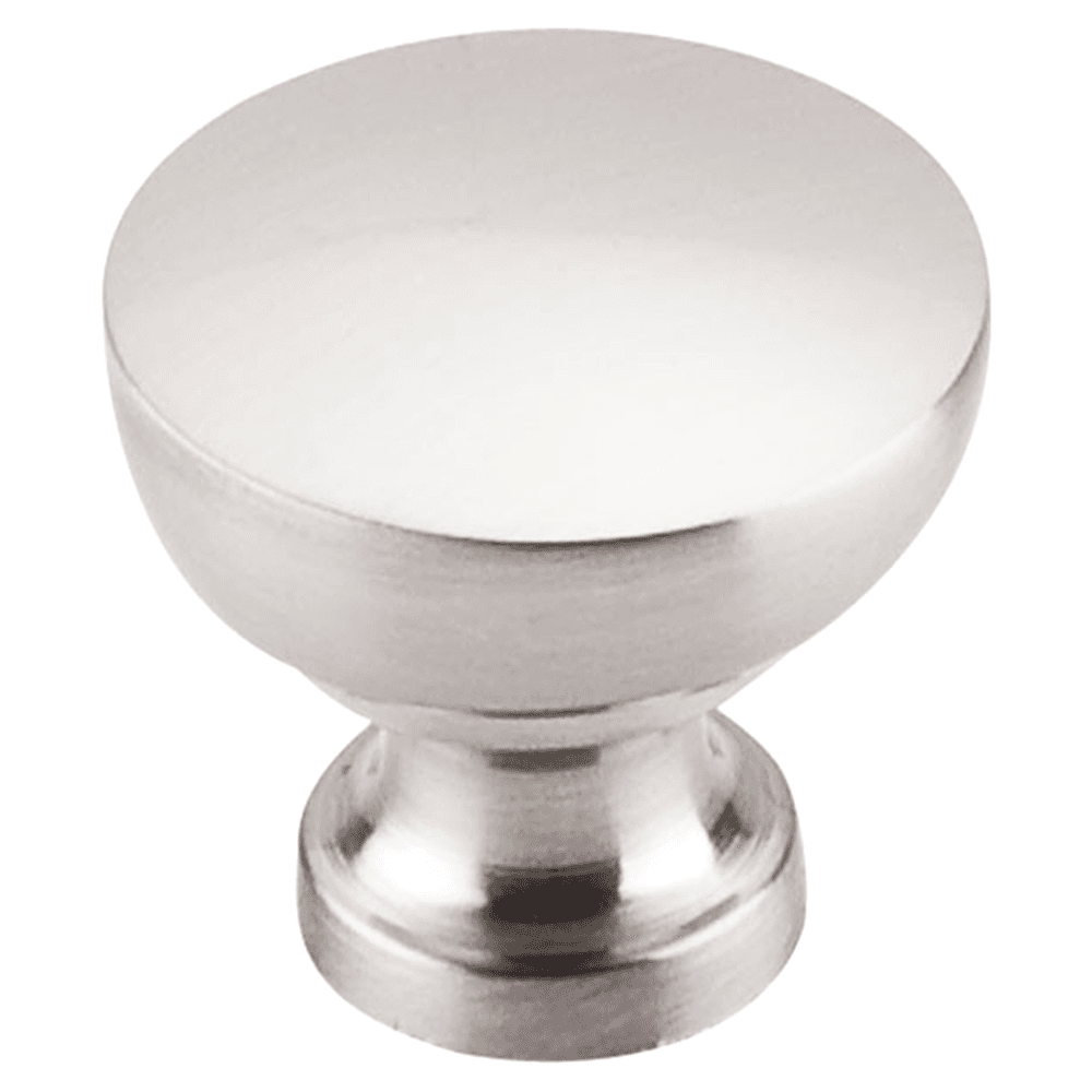 Brushed Satin Nickel Asbury Bergen Knob - Top Knobs 1-1/4 inch