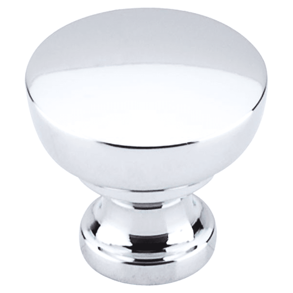 1-1/4" Asbury Bergen Knob, Polished Chrome - Top Knobs - Kitchen and Bathroom Hardware