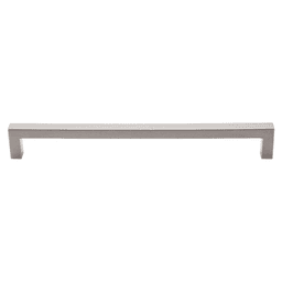 8-13/16" Asbury Square Bar Pull in Brushed Satin Nickel by Top Knobs - Simple Design for Any Home Style