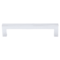 Polished Chrome Nouveau III Square Bar Pull by Top Knobs for Modern Sophistication and Refinement in Cabinet Decor